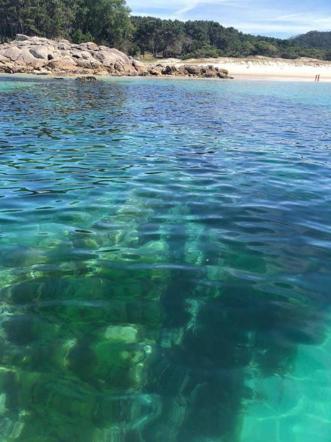 Casa De Rilo ,Para 6/8 En La Playa De Nerga Hio Kültér fotó